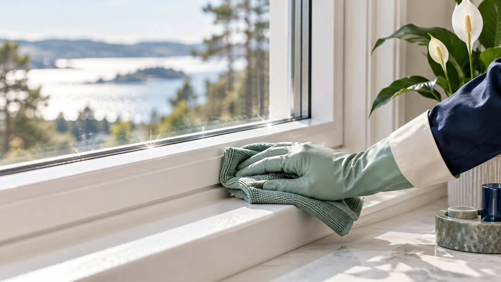 Fönsterputs – Detaljer och utrustning